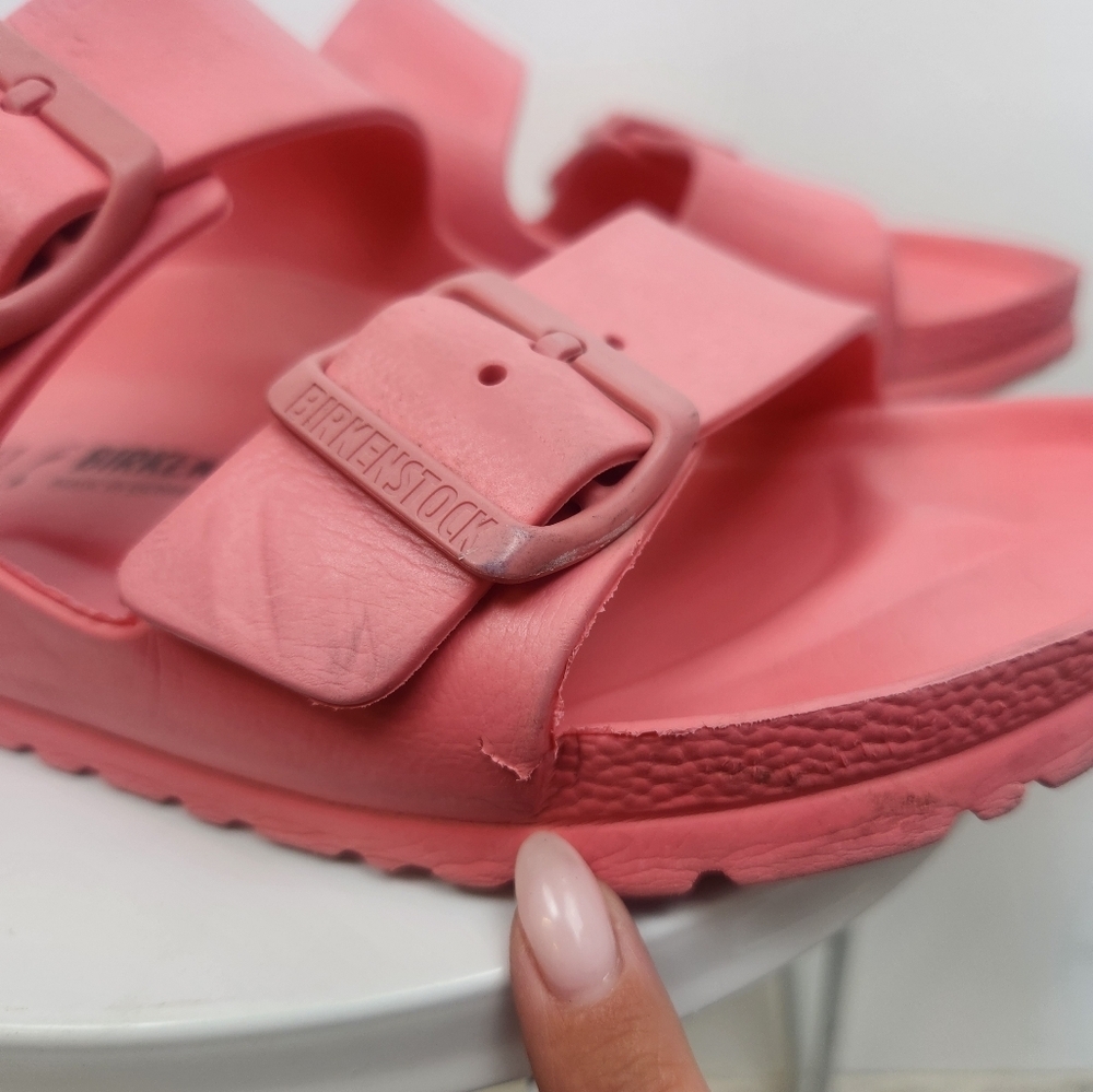 Birkenstock Arizona EVA Essential Sandals - Pink | Size 41 (L10/M8) - Picture 6 of 7